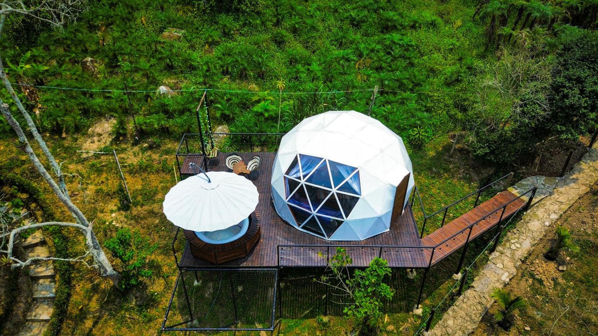 La Julita Glamping Villa La Mesa  Eksteriør bilde