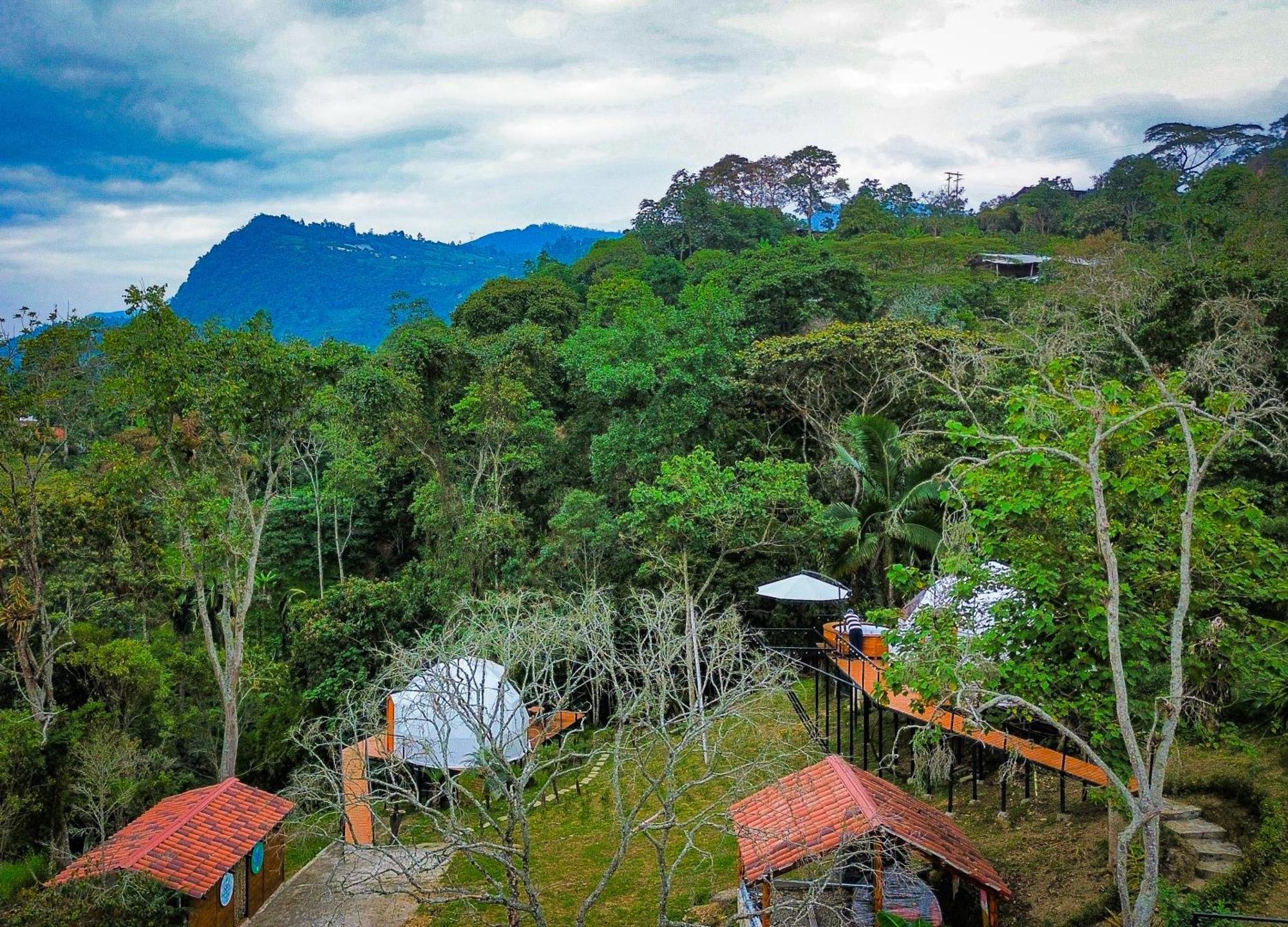 La Julita Glamping Villa La Mesa  Eksteriør bilde