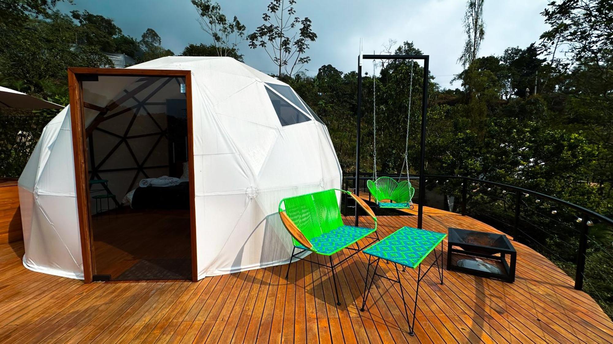 La Julita Glamping Villa La Mesa  Eksteriør bilde